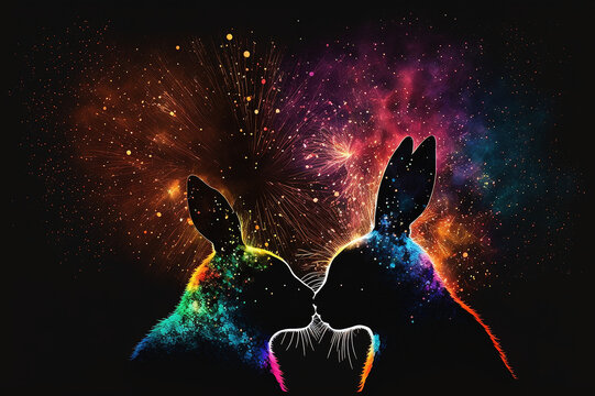 new year eve rabbit easter