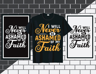 Christian typography t shirt design lettering, hand drawn Christian sayings. lettering vector