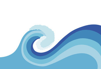 waves water sea
