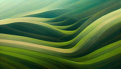 Fototapety  save the green planet, abstract organic background in green color shades and curves