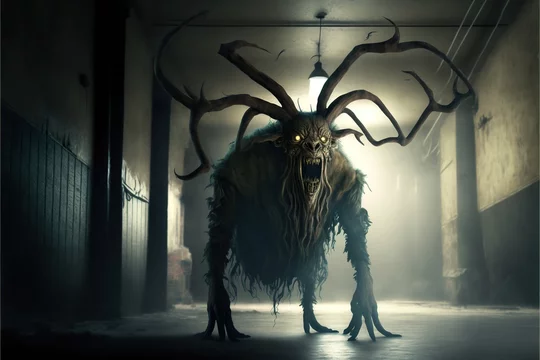 The Ritual Jotunn Moder Horror Movie Monster Art Print