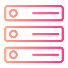 server gradient icon