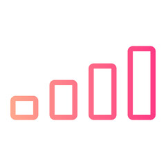 signal gradient icon