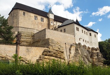 Fototapeta premium hrad Kost Castle Bohemian paradise Czech Republic