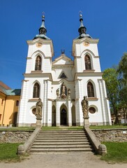 Fototapeta premium Church in the Zeliv Premonstratensian monastery