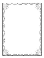 Borders and frames, Borders, Borders frame, Flower borders, Floral borders vector, Frame