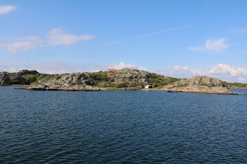 Fototapeta premium View to archipelago island Styrsö in Gothenburg, Sweden