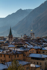 Fototapeta na wymiar Città di Trento, Trentino Alto Adige