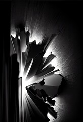 Black and White digital studio background for photographers
generative ai