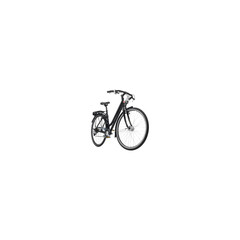 Obraz na płótnie Canvas black cycling bike bicycle isolated detoured