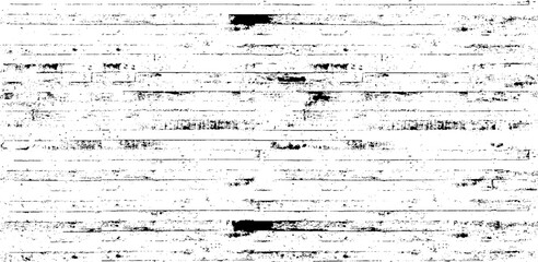 Obraz premium Monochrome texture composed of irregular graphic elements. Distressed uneven grunge background. Abstract vector illustration. Overlay for interesting effect and depth. Isolated on white background.