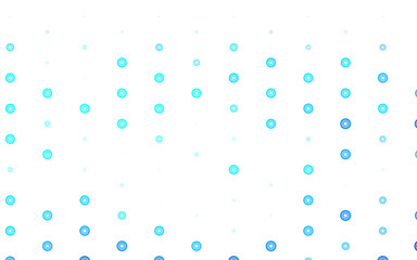 Light BLUE vector texture with disks.