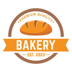 Bakery Logo Badges And Labels Stock Vector, isolated logo on white background.