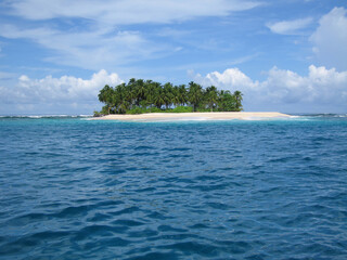 small tropical island in Indonesia