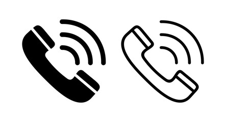 Call icon vector illustration. telephone sign and symbol. phone icon. contact us