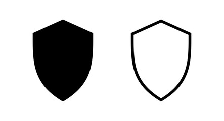 Shield icon vector illustration. Protection icon. Security sign and symbol