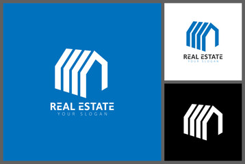Property Logo Template Real Estate Vaector