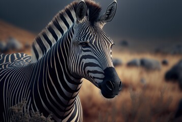zebras in continent