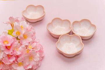 花形の小皿
