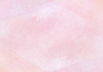 シンプルな水彩テクスチャーデザイン背景　ピンク
