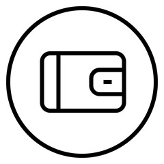 Wallet line icon