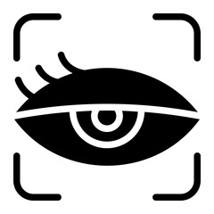 eye glyph icon