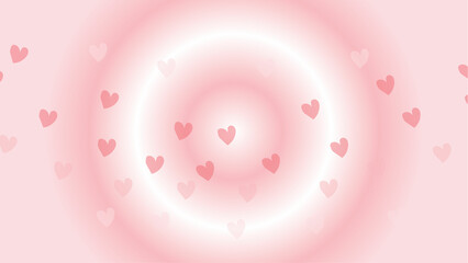 pink heart background