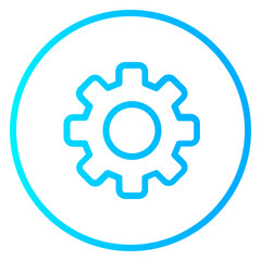 Settings gradient icon