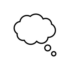 Thought bubble icon