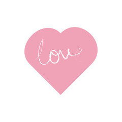 Vector heart shapes in modern style. Outline symbol collection. Love icon.