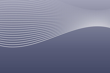 Naklejka premium Simple wave&nbsp;background. Vector illustration.