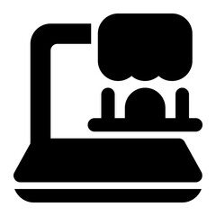 E Commerce glyph icon