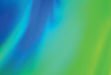 Light Blue, Green vector abstract bright pattern.