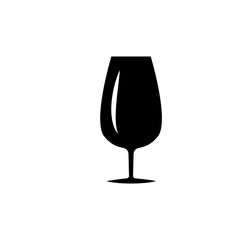 wine glass icon vector template design collections flat trendy