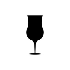 wine glass icon vector template design collections flat trendy