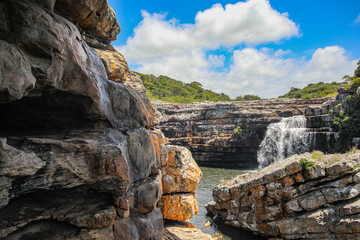 Wild Coast Jungle Waterfall