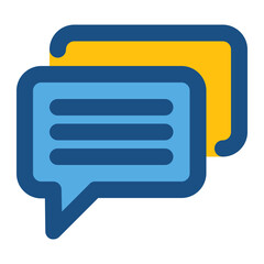 Comment two tone icon