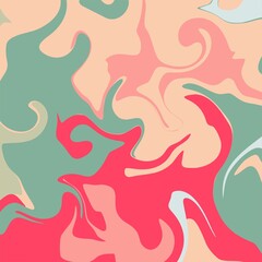 Multicolored abstract background with interesting pattern and interesting color combination 
