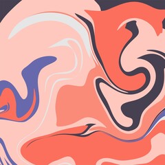 Multicolored abstract background with interesting pattern and interesting color combination 
