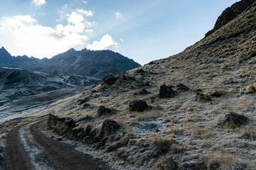 interesting mountains in the andes