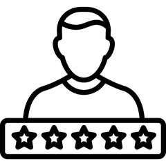 Account, client Vector Icon which can easily modify or edit
