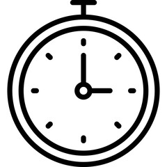 Chronometer, time control Vector Icon which can easily modify or edit

