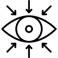 Explore, observation Vector Icon

