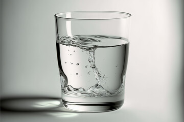 glass of water generative ai