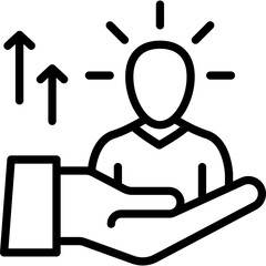 Avatar, management Vector Icon

