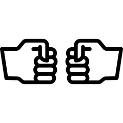 Competition, rivalry Vector Icon
