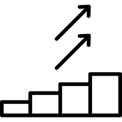 Ambition, development Vector Icon

