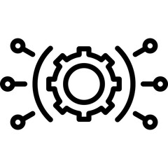 Cog, cogwheel Vector Icon

