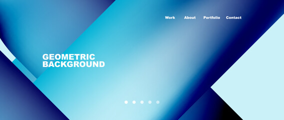 Minimal geometric abstract background. Circle and line design. Trendy techno business template for wallpaper, banner, background or landing