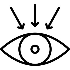 Eye, look Vector Icon

